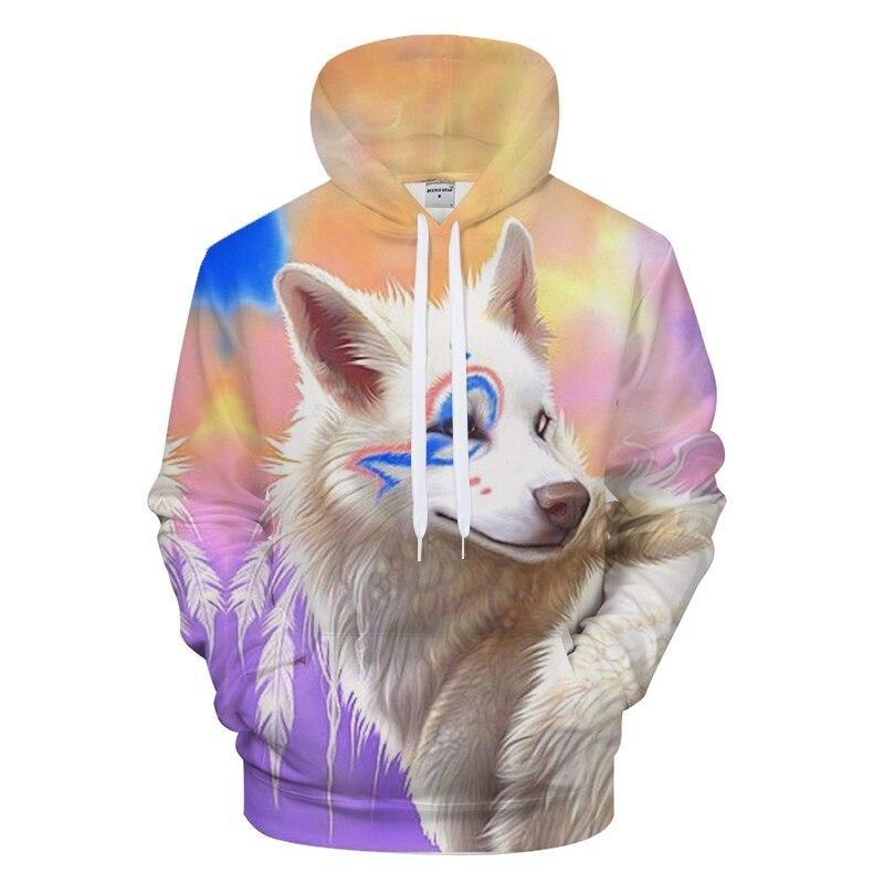 Sweat Loup Femme Animal Totem Shop